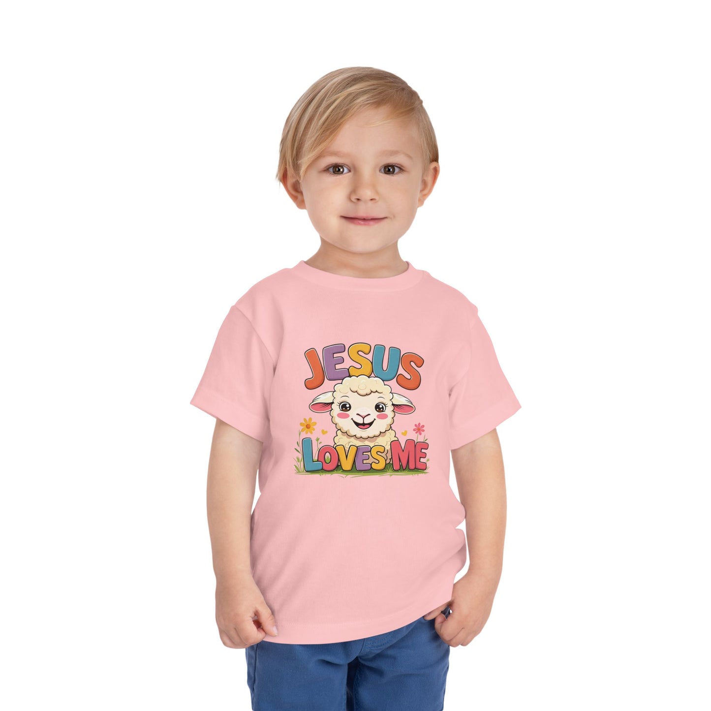 Jesus Loves Me Toddler Tee, Cute Kids Shirt, Church Apparel, Toddler T-Shirt, Playdate Outfit