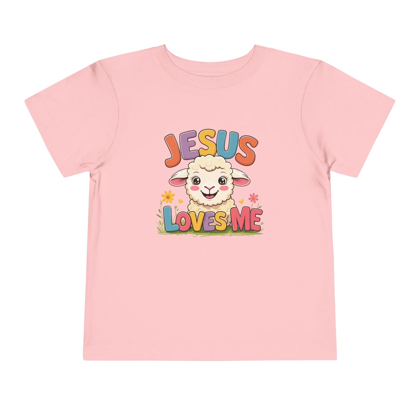 Jesus Loves Me Toddler Tee, Cute Kids Shirt, Church Apparel, Toddler T-Shirt, Playdate Outfit