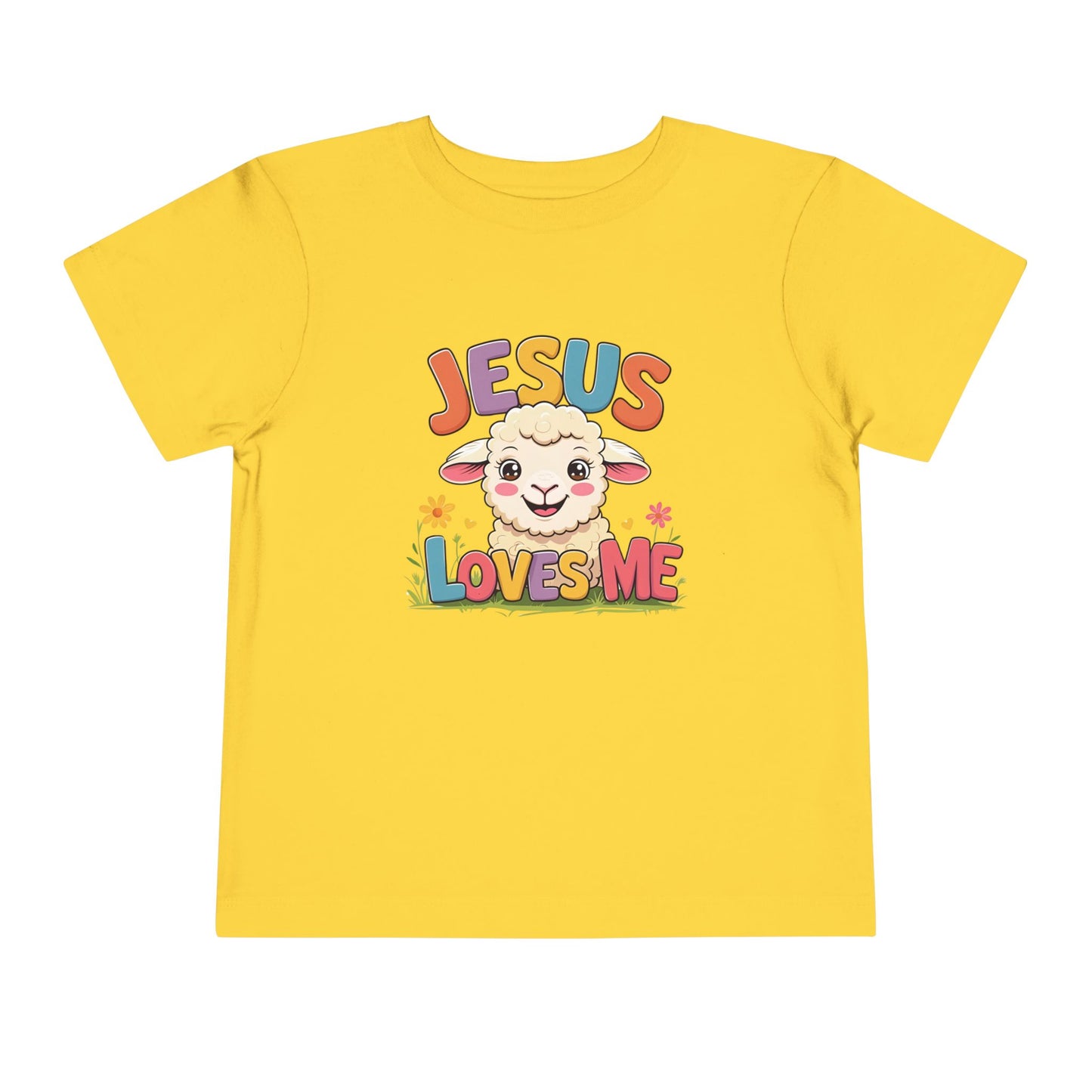 Jesus Loves Me Toddler Tee, Cute Kids Shirt, Church Apparel, Toddler T-Shirt, Playdate Outfit