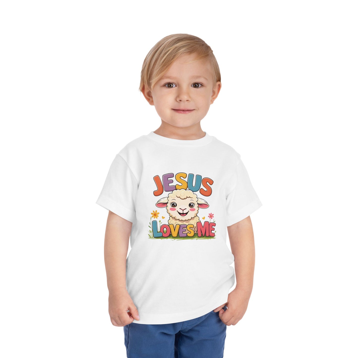 Jesus Loves Me Toddler Tee, Cute Kids Shirt, Church Apparel, Toddler T-Shirt, Playdate Outfit