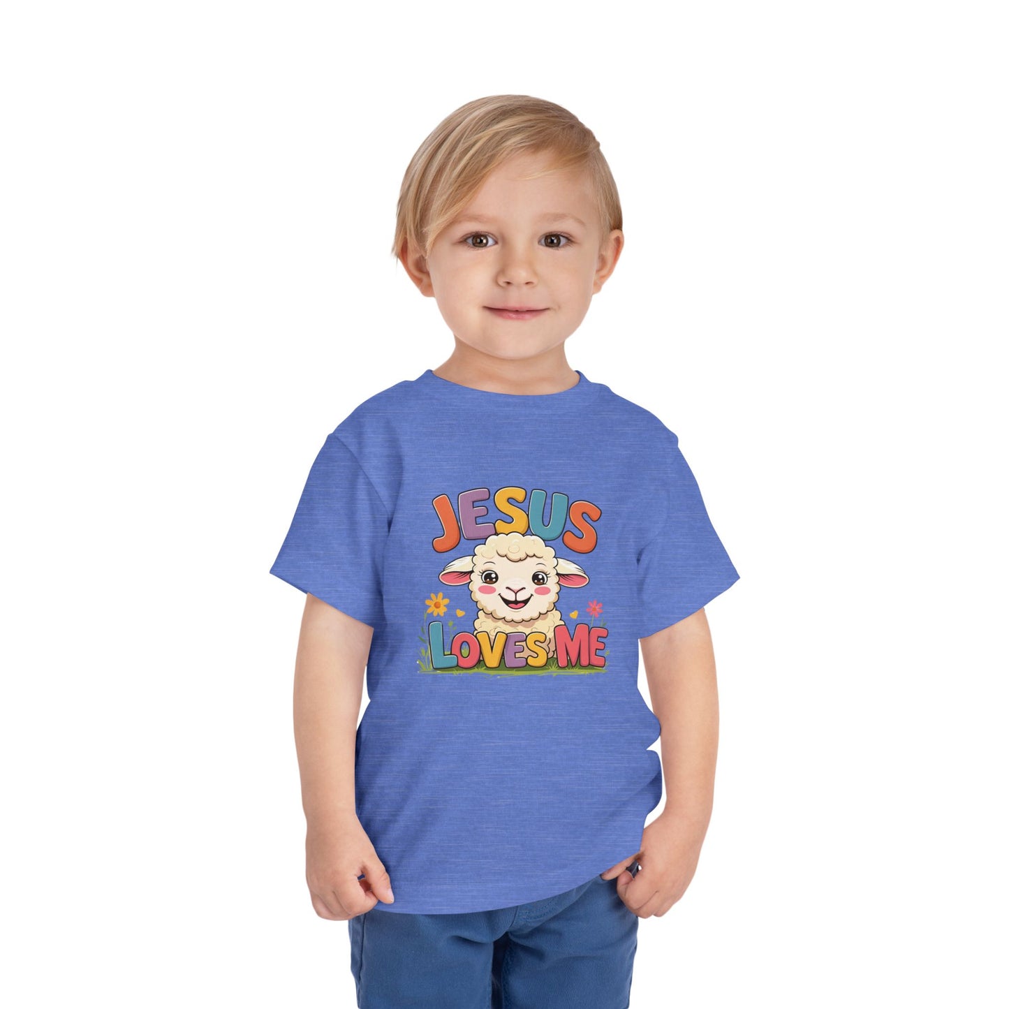 Jesus Loves Me Toddler Tee, Cute Kids Shirt, Church Apparel, Toddler T-Shirt, Playdate Outfit
