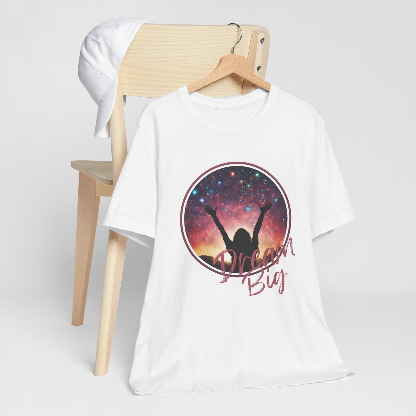 Dream Big Tee, Inspirational Shirt, Motivational T-Shirt, Positive Vibes Apparel, Casual Wear for Dreamers