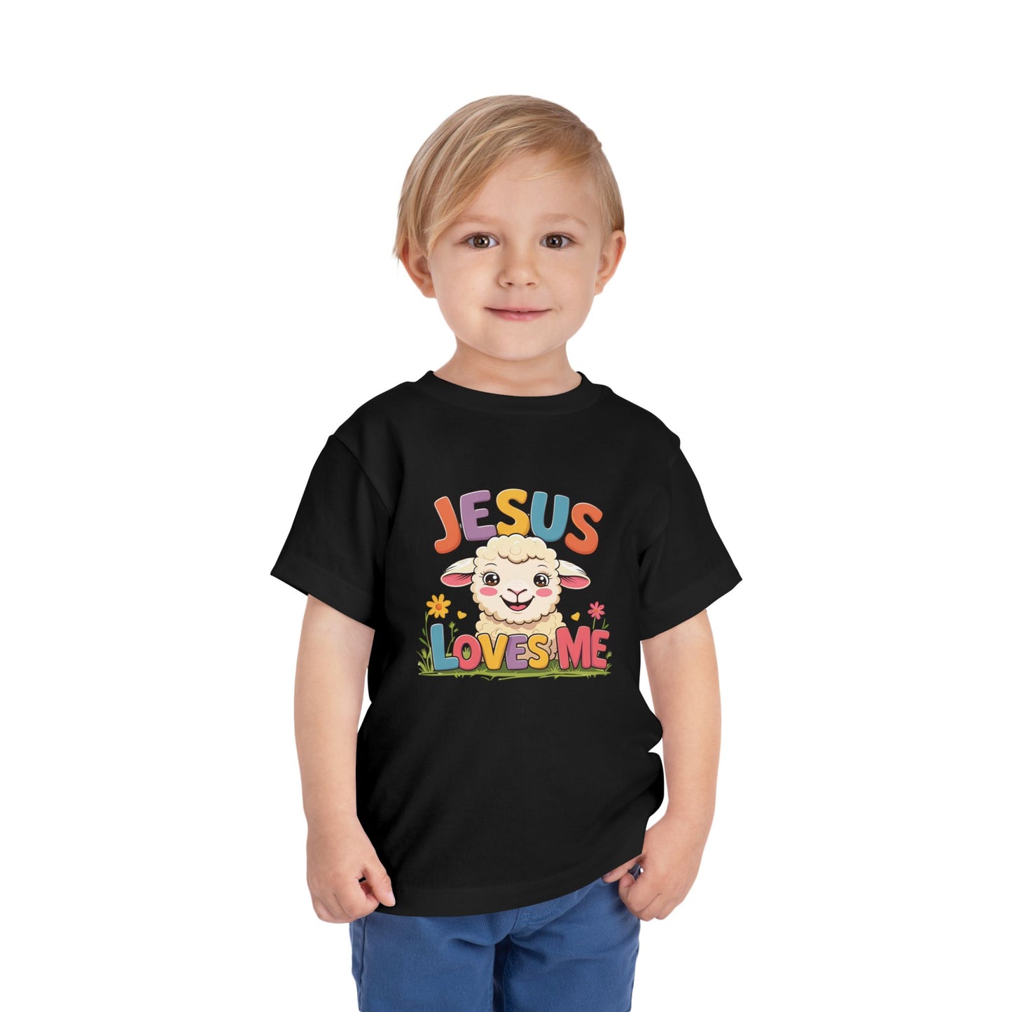 Jesus Loves Me Toddler Tee, Cute Kids Shirt, Church Apparel, Toddler T-Shirt, Playdate Outfit