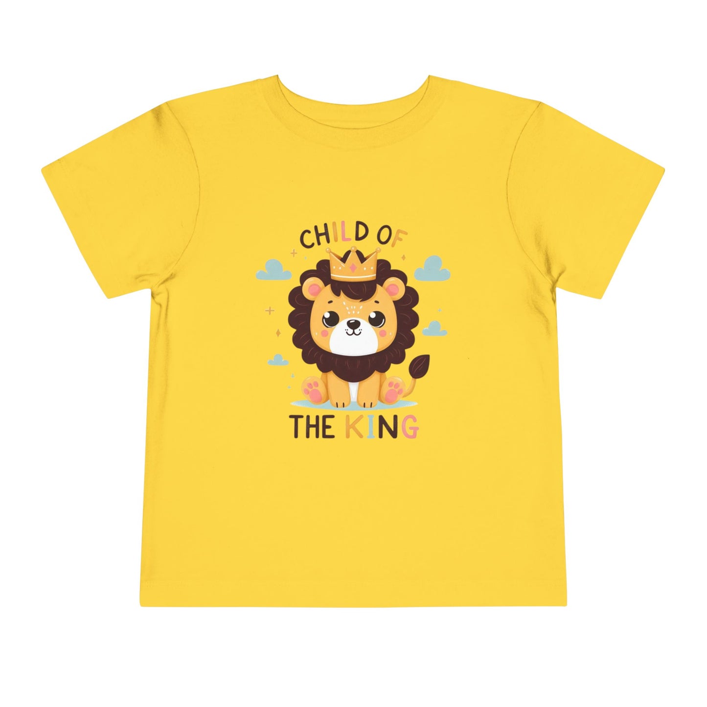 Child of the King Lion Toddler Tee, Cute Kids Shirt, Funny Lion T-Shirt, Birthday Gift, Toddler Apparel