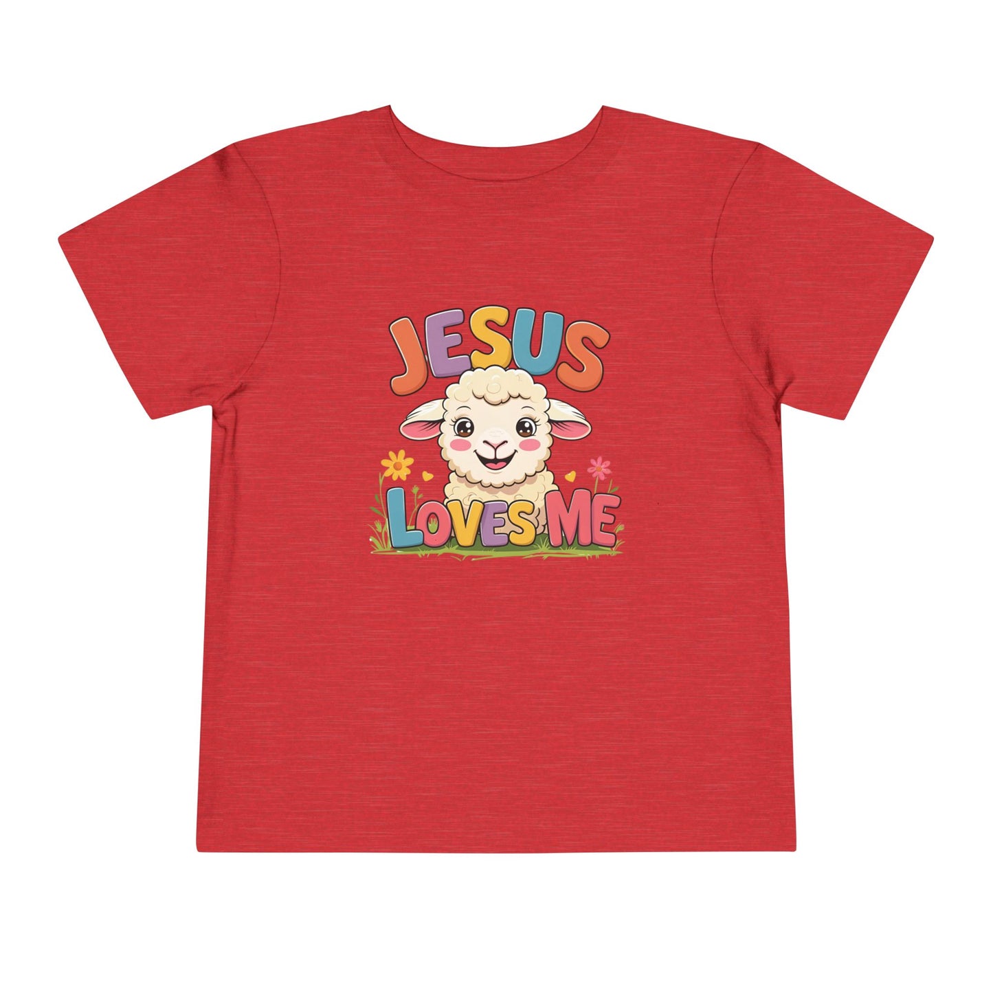 Jesus Loves Me Toddler Tee, Cute Kids Shirt, Church Apparel, Toddler T-Shirt, Playdate Outfit