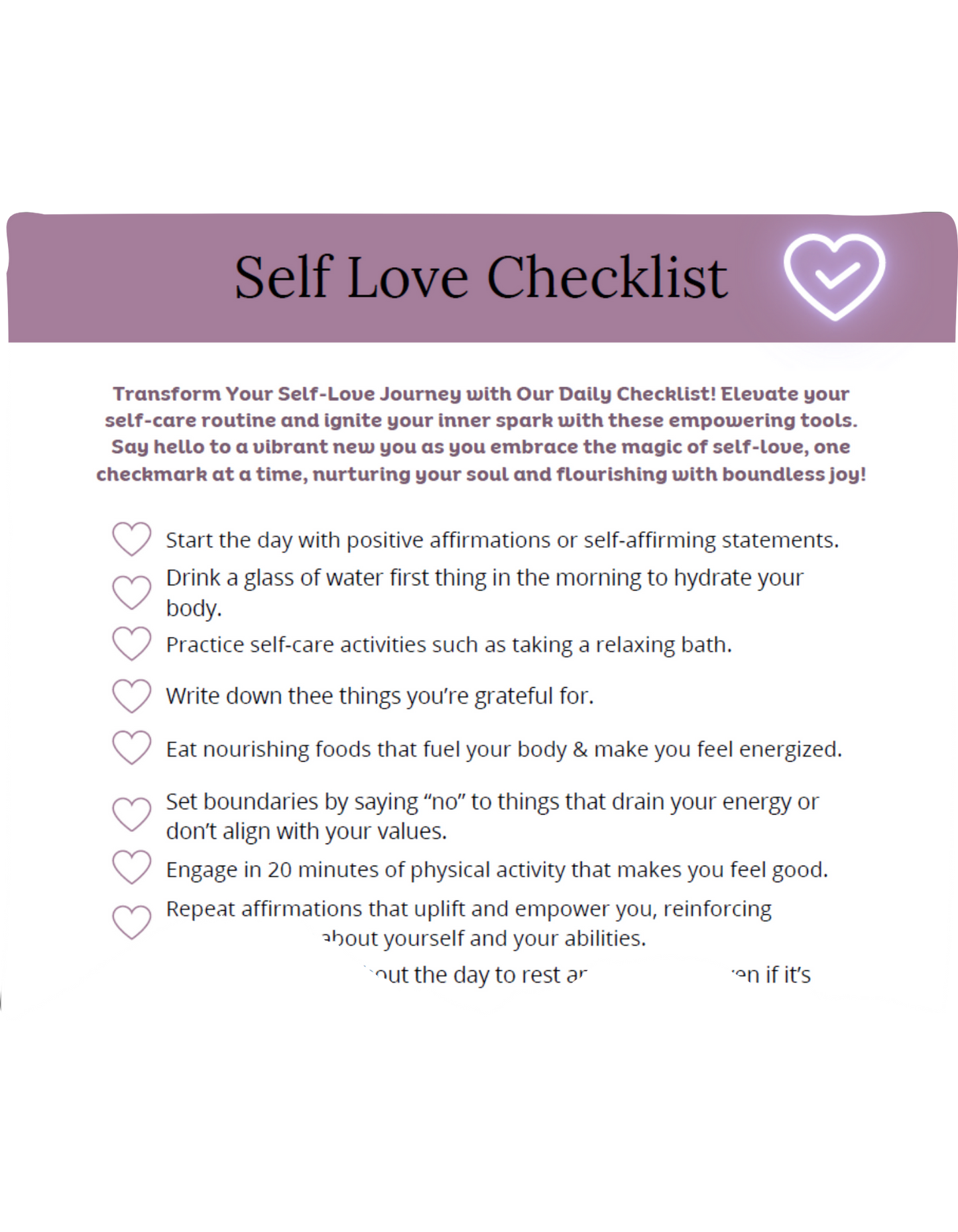 Self-Love Planner: Daily Practices for Growth