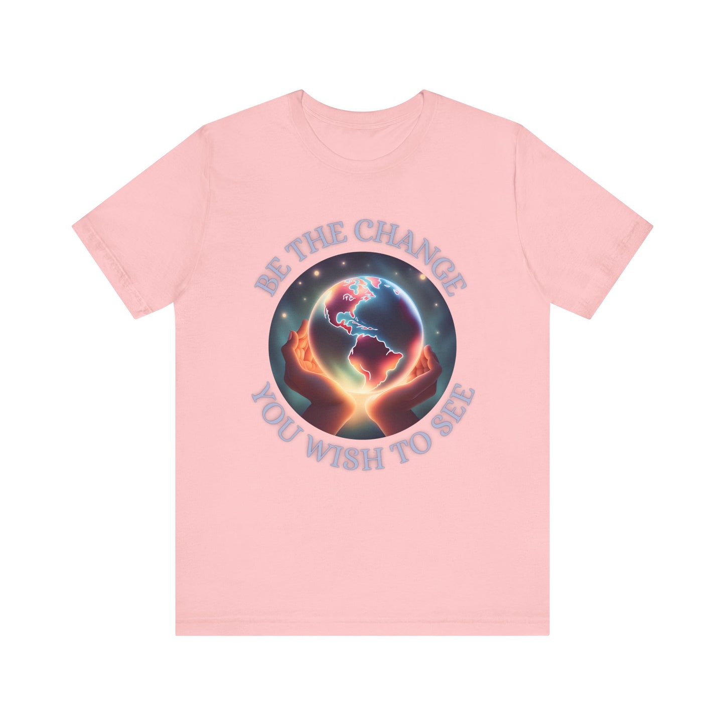 Unisex Inspirational Tee - Be the Change, Motivational Shirt for Activists, Gift for Earth Lovers, Casual Wear, Eco-Friendly Clothing, [...]