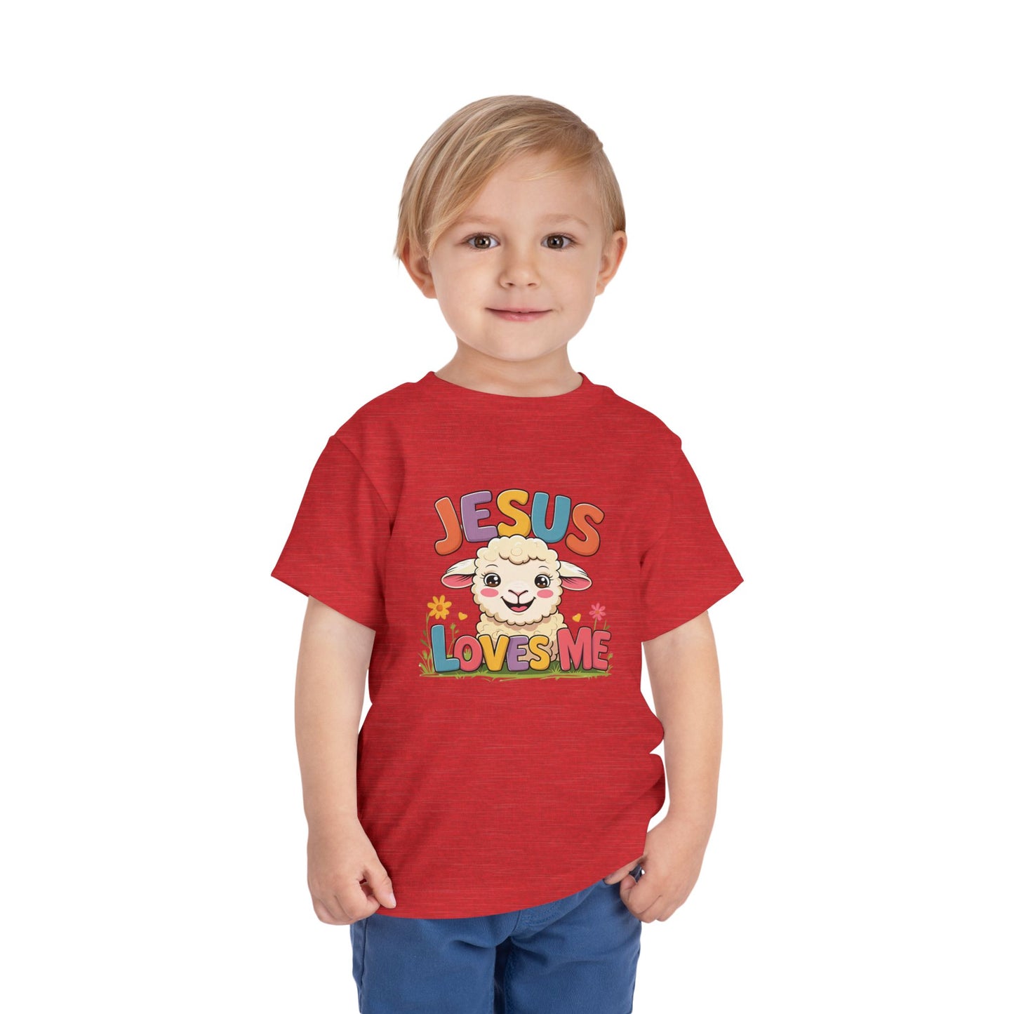Jesus Loves Me Toddler Tee, Cute Kids Shirt, Church Apparel, Toddler T-Shirt, Playdate Outfit