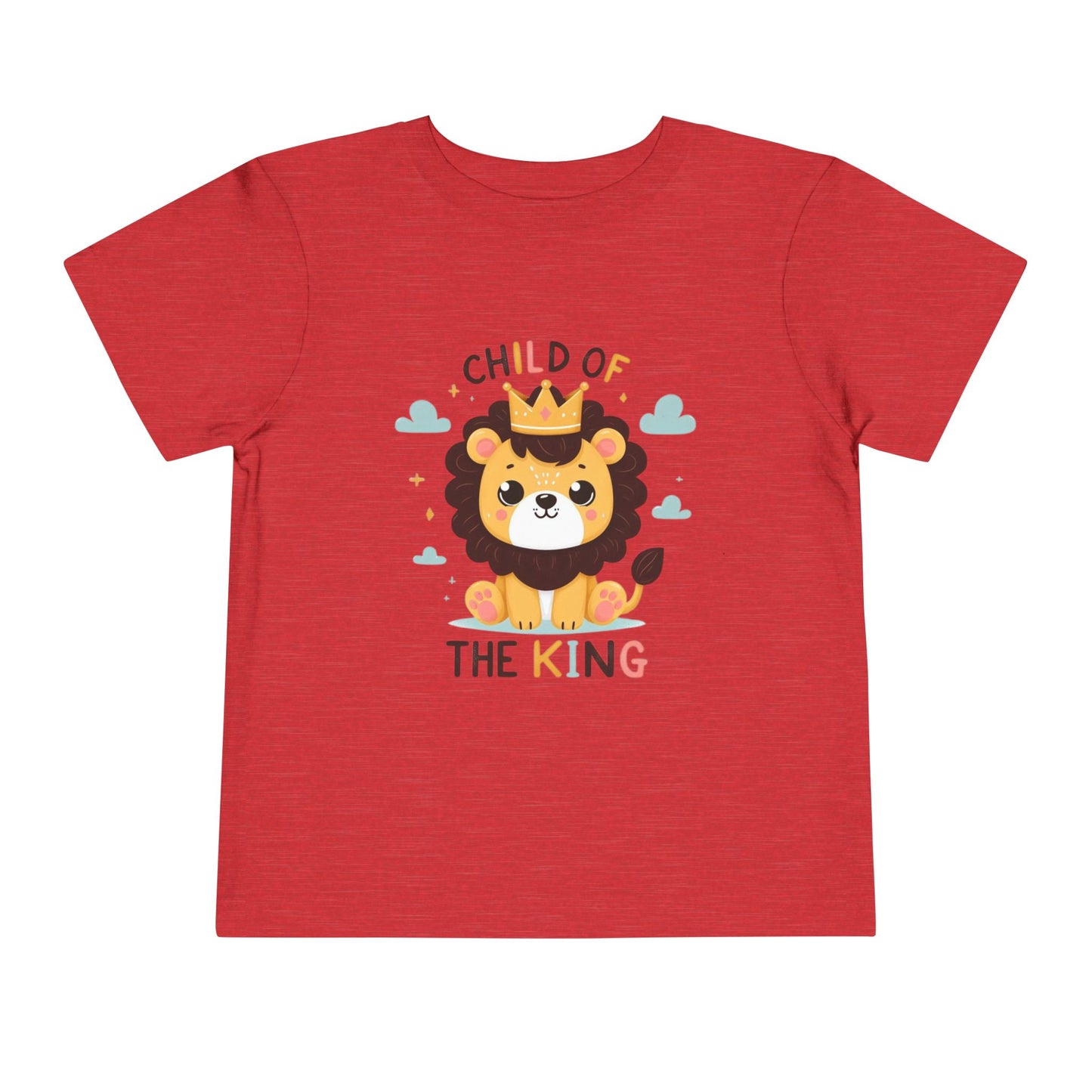 Child of the King Lion Toddler Tee, Cute Kids Shirt, Funny Lion T-Shirt, Birthday Gift, Toddler Apparel