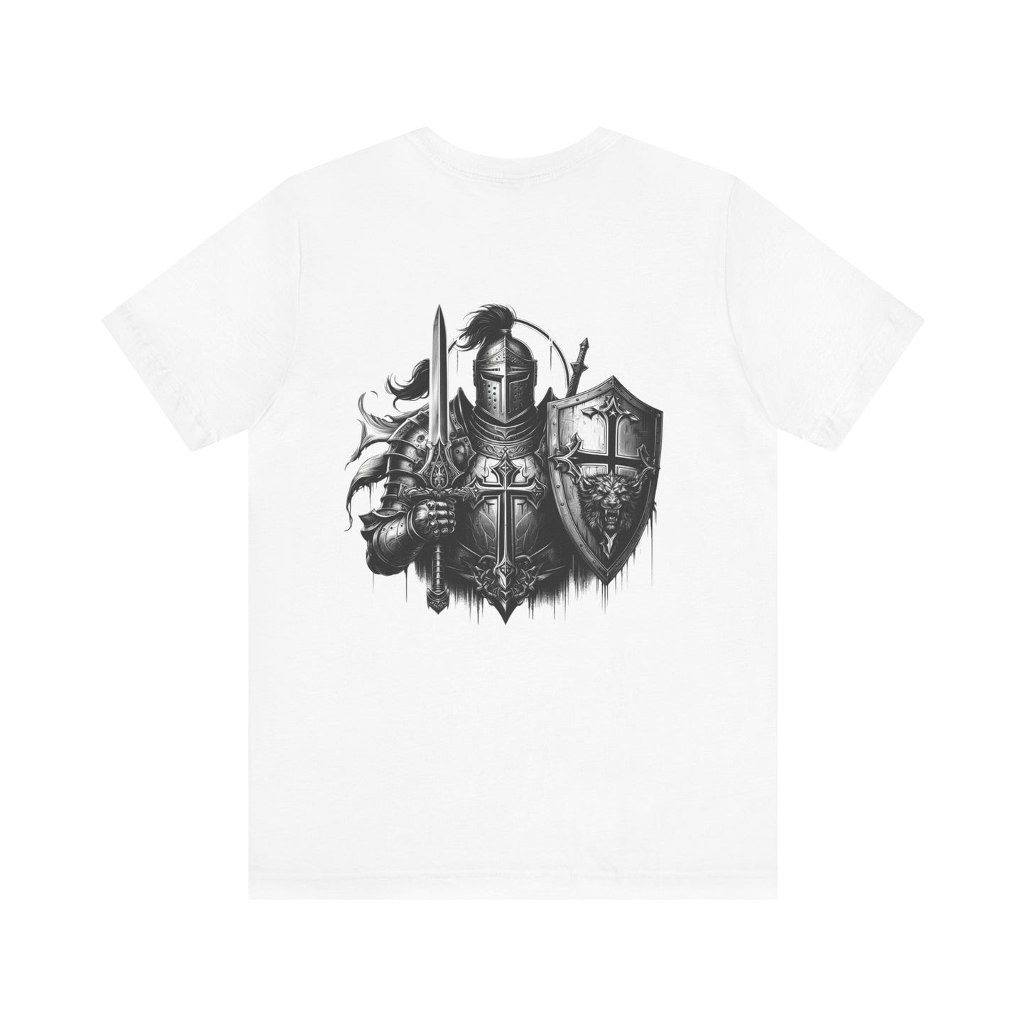 Knight Armour of God Graphic Tee | Men's Short Sleeve Shirt, Gift for Him, Casual Wear