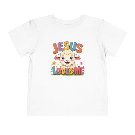 Jesus Loves Me Toddler Tee, Cute Kids Shirt, Church Apparel, Toddler T-Shirt, Playdate Outfit