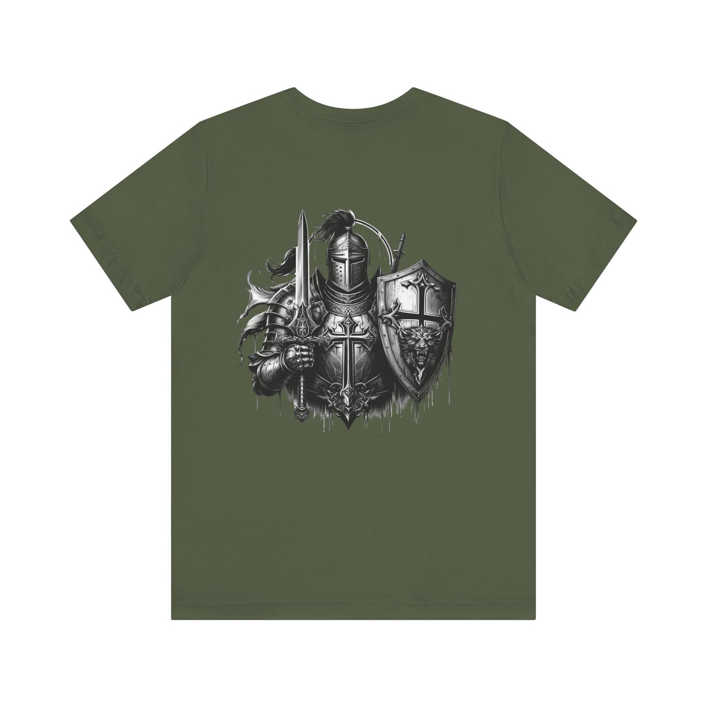 Knight Armour of God Graphic Tee | Men's Short Sleeve Shirt, Gift for Him, Casual Wear