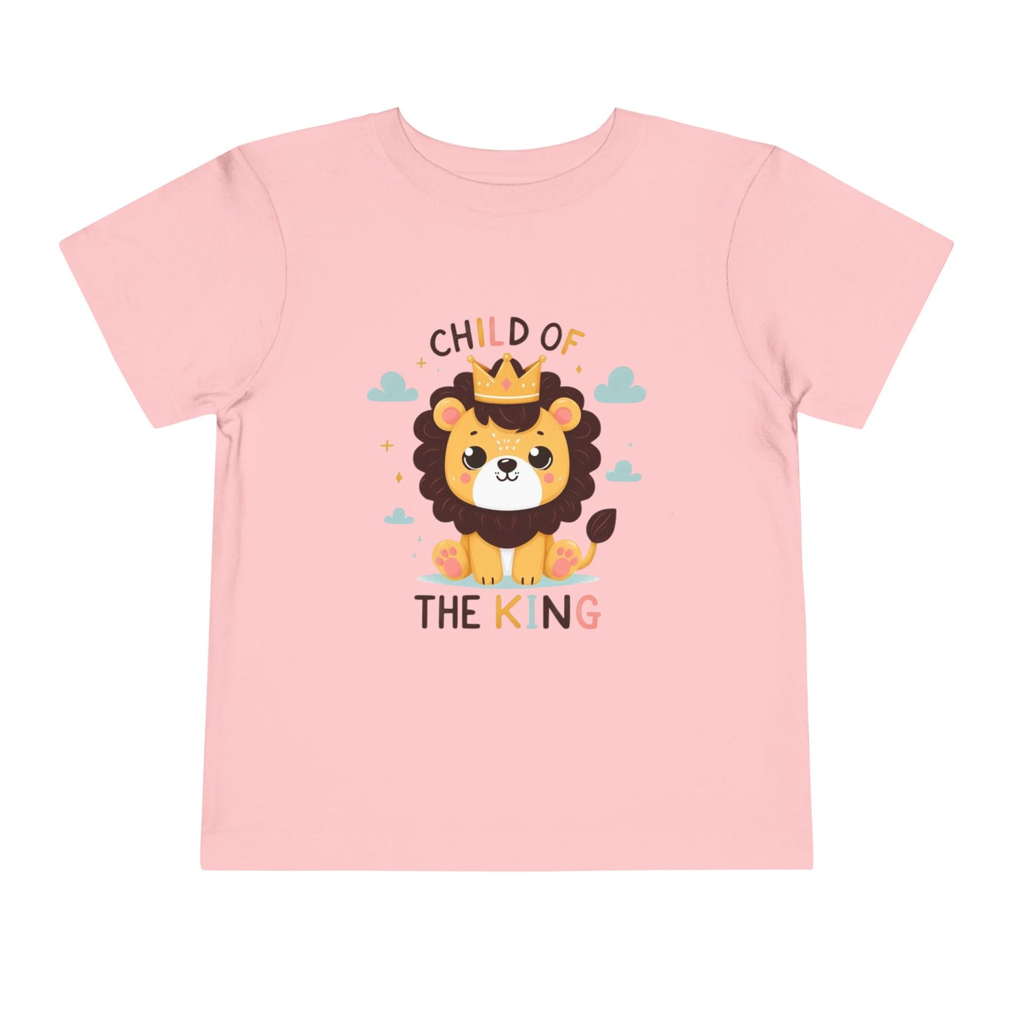 Child of the King Lion Toddler Tee, Cute Kids Shirt, Funny Lion T-Shirt, Birthday Gift, Toddler Apparel