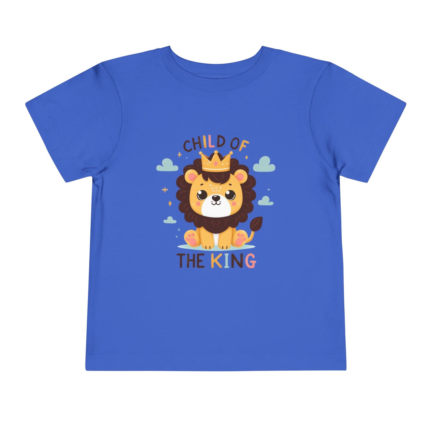 Child of the King Lion Toddler Tee, Cute Kids Shirt, Funny Lion T-Shirt, Birthday Gift, Toddler Apparel