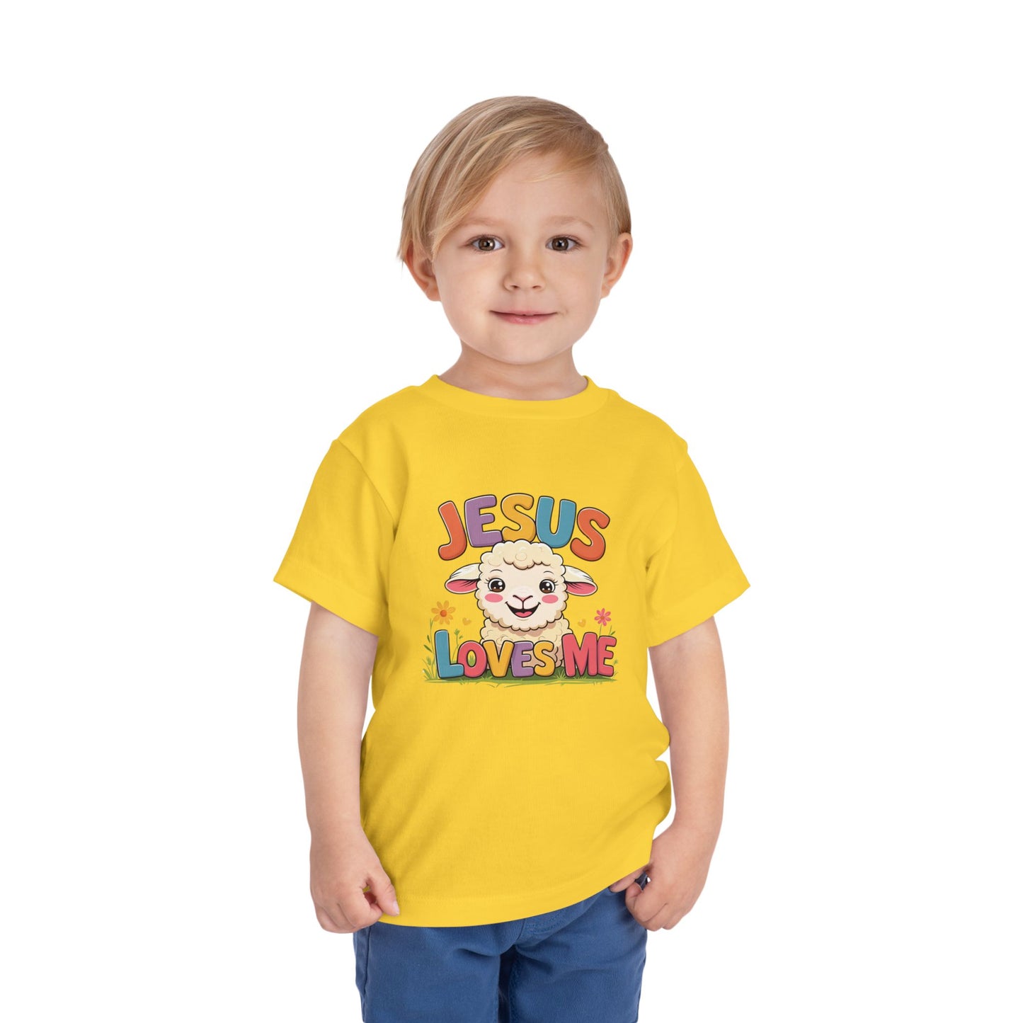 Jesus Loves Me Toddler Tee, Cute Kids Shirt, Church Apparel, Toddler T-Shirt, Playdate Outfit